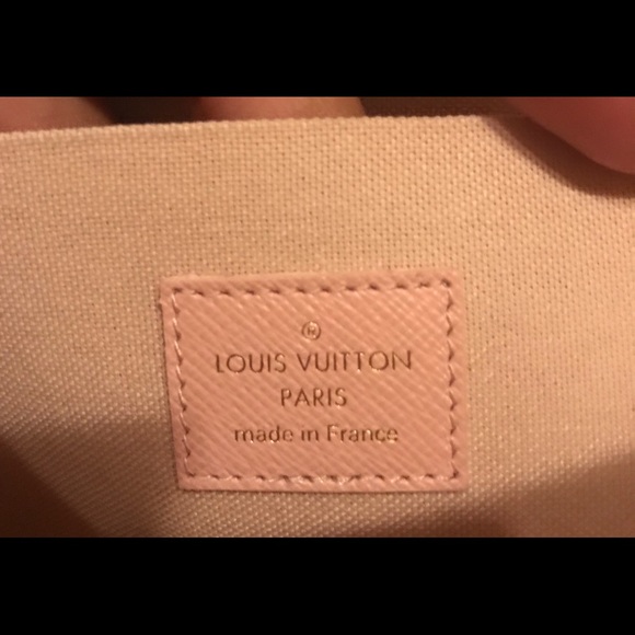 Louis Vuitton Felicie Damier Azur Eau De Rose- NEW - Picture 4 of 6